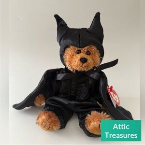 Retired 2000 Attic Treasures Vlad the Bear Beanie Baby - Jointed Limbs